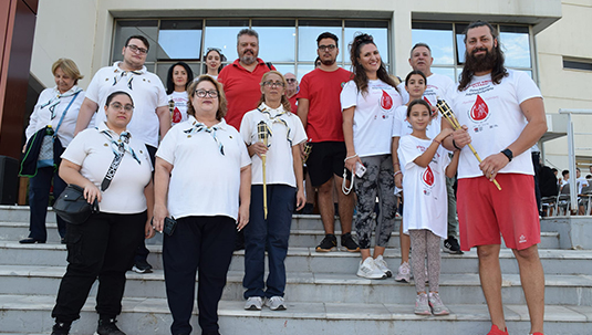 22η Πανελλήνια Λαμπαδηδρομία Εθελοντών Αιμοδοτών
